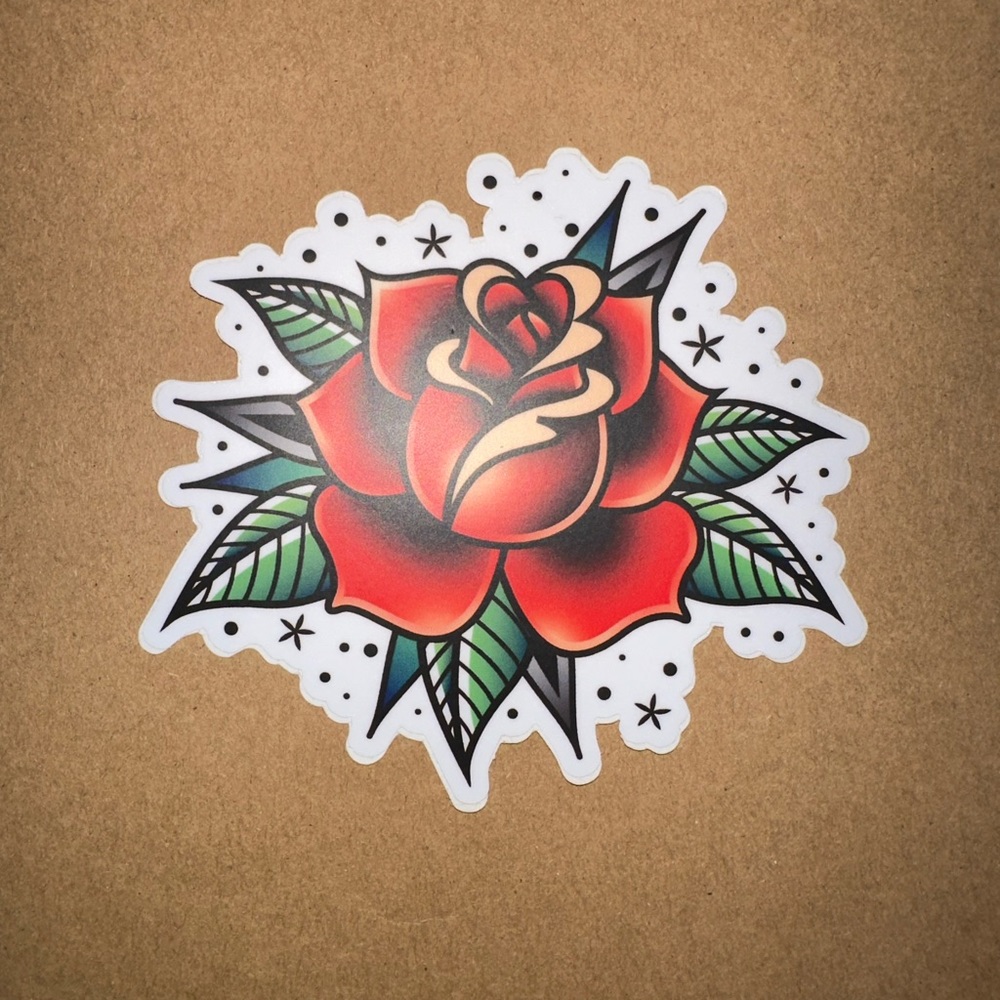 Vintage Roses Stickers - 4 pack - Picture 5 of 9